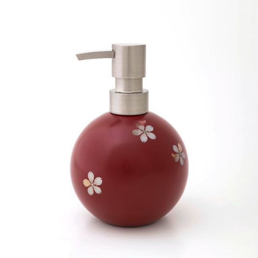 丸型 桜蒔絵